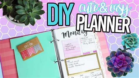 Organize Your 2017 With These Diy Planners