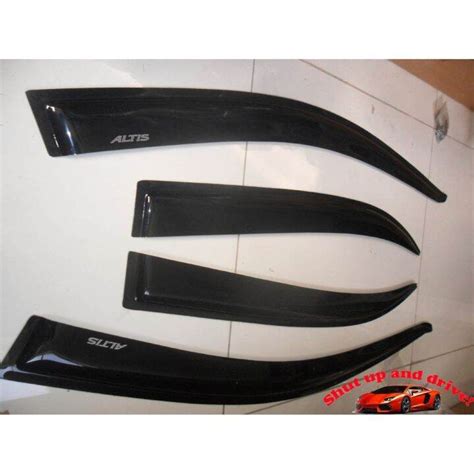 Rain Visor Window Door Guard For Toyota Altis 2001 2002 2003 2004 2005