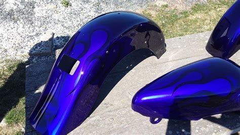 Cobalt Blue Metallic Paint