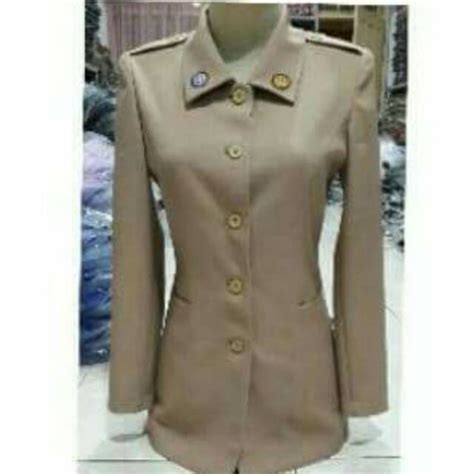 Jual Bisa Custom Blazer Seragam Dinas Guru Pramuka Blazer Baju Dinas