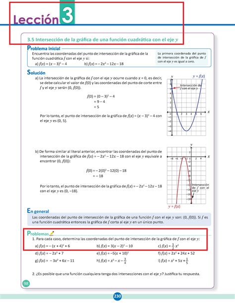 1 AÑO Semana 3 FASE 3 CXCXCXCX 230 3 98 3 Intersección de la