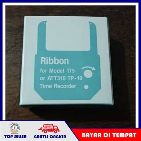 Pita Seiko Tp50 Dan Qr350 Ribbon Mesin Time Stampabsensi Absen