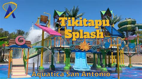 Grand Opening Of Tikitapu Splash At Aquatica San Antonio YouTube