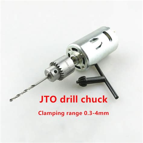 RS550 high speed diy motor drill set, electric mill 12v DC motor drill ...