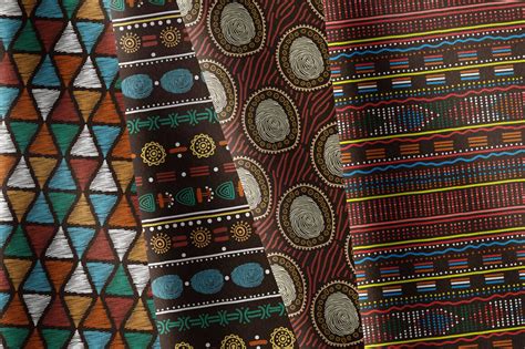 Tribal Patterns By Vasmila Design Thehungryjpeg