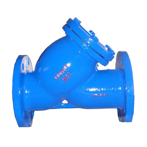 Jis K Flanged Y Strainer With Stainless Steel Filter Ductile Iron