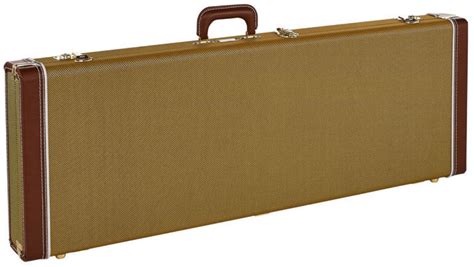 Etui Guitare électrique Fender Classic Series Wood Guitar Case Strat Tele Tweed