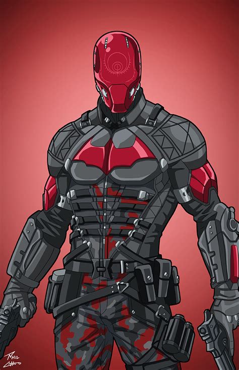 Red Hood Arkham Knight 01 By Phil Cho On Deviantart