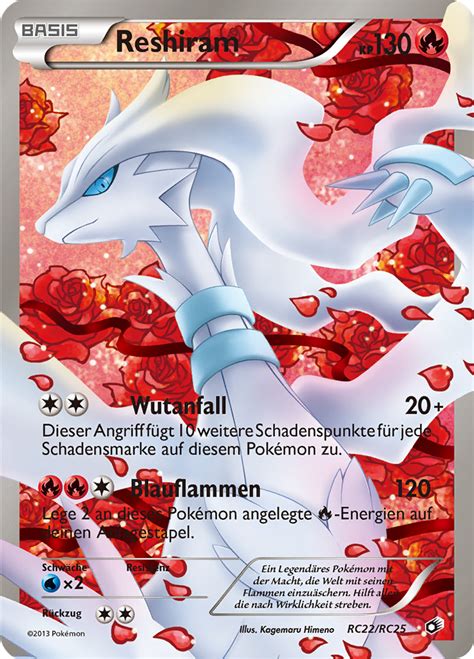 Reshiram Rc Rc Wert Bild K Nstler Seltenheit Pokemonkarte De