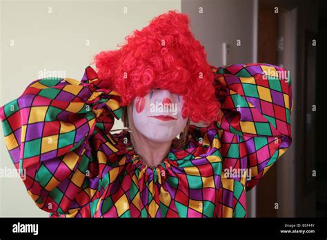 Mirror Reporter Beth Nell As A Clown At Butlins Clown Convension Bognor