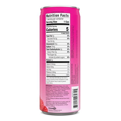 Aminolean Energy Drink Berry Elixir Aminolean Rsp Nutrition