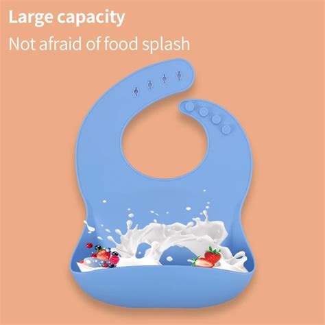 Baby Bibs Wholesale Customized Waterproof Bib Bpa Free Adjustable Easy