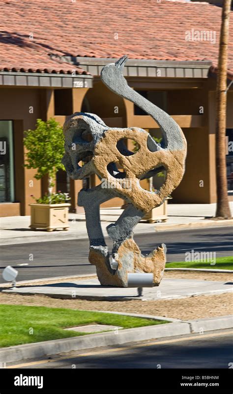 Palm Desert Ca Art Sculpture El Paseo Drive Desert Prestige