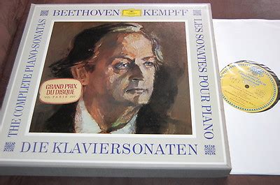 Popsike Kempff Beethoven Complete Piano Sonatas Dgg Big Tulip Skl