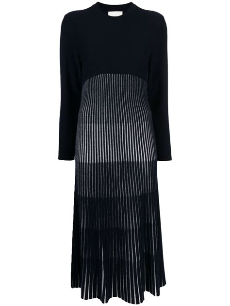 Lisa Yang Finley Ribbed Cashmere Midi Dress Farfetch