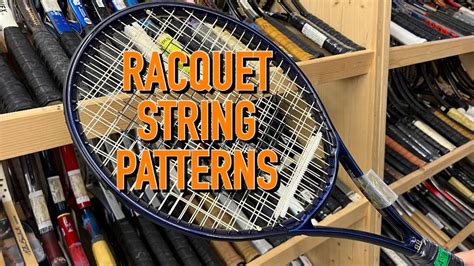 Racquet String Patterns Tennisnerd Net