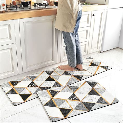 Alfombra de cocina nórdica moderna cocina largas esteras de Etsy