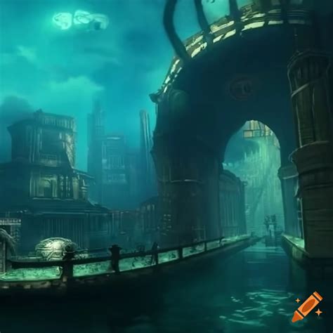 Underwater City Scene Inspired By Bioshock 2 On Craiyon