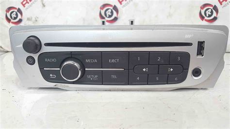 Renault Scenic MK3 20092016 Radio Media Cd Player USB AUX 281152275R