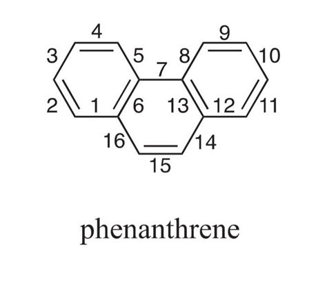 Solved Phenanthrene Has Five Resonance Structures Write Five