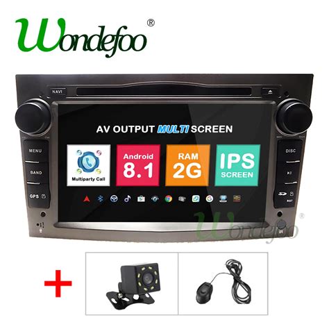 2G Android 8 1 2 DIN RADIO GPS For Vauxhall Opel Astra H G J Vectra