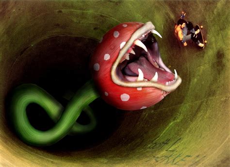 Piranha Plant Irl By Flipflopninja On Deviantart