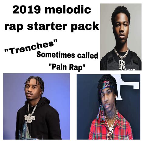 2019 Melodic Rap Starter Pack Rstarterpacks