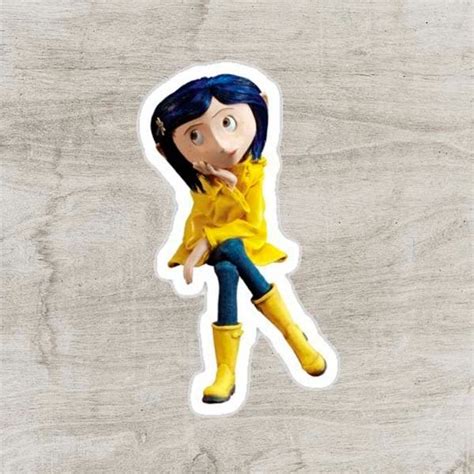 Coraline Y La Puerta Secreta 4 Stickersbylali