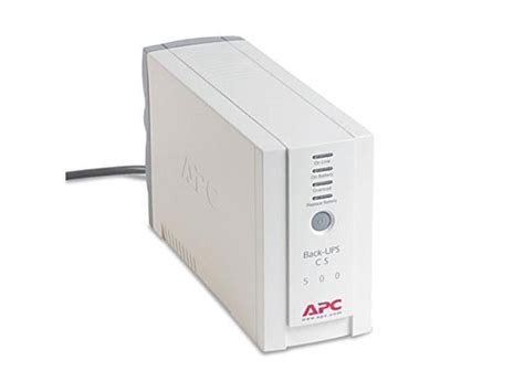 Apc Bk500 Bk500 Back Ups Cs Battery Backup System 6 Outlets 500 Va