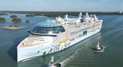 La Icon of the Seas è la più grande nave da crociera al mondo