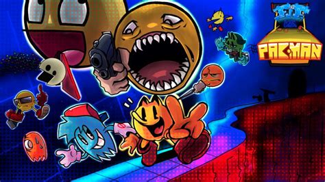 Pacman Wants To Eat Boyfriend Friday Night Funkin Mod VS Pacman V1 5