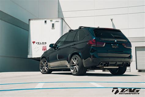 Bmw F85 X5m On Velos Solo V 1 Pc Forged Wheels By Tag Motorsports Velos Designwerks