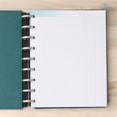 gridded notes pages insert inkwell press