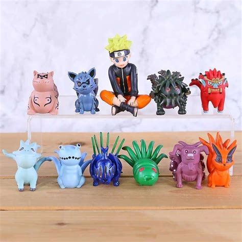 Jual Naruto And Tailed Beast Figure Set Pajangan Mainan Di Seller