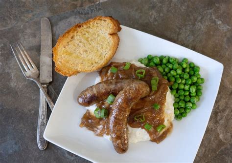 Bangers and Mash - Global Bakes