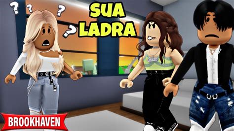 MADRASTA ACUSA MENINA DE ROUBO HISTÓRINHA NO BROOKHAVEN RP ROBLOX