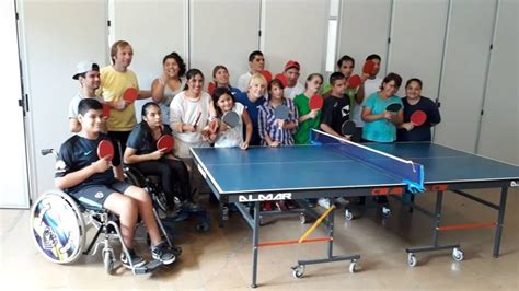 Tenis De Mesa Adaptado Actividad De Desarrollo En Florencio Varela