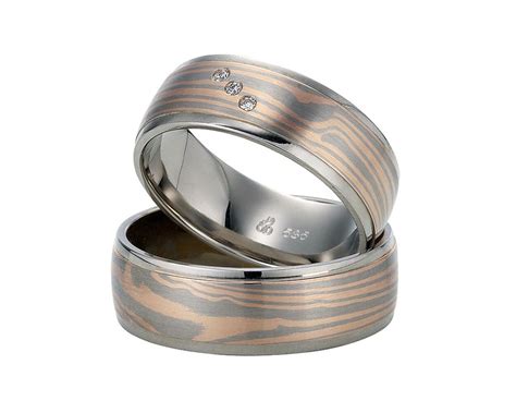 Eheringe Rauschmayer 50735 070 Trauringe Mokume Gane