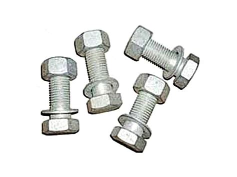 Hex Bolt Nut And Ring Plat Htb Hot Dip Galvanized Omega