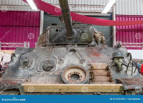 Sherman Fury Tank Editorial Image Image Of Industrial 311570190