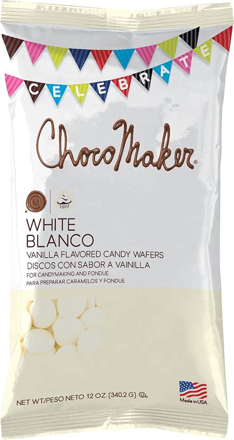 Chocomaker R Vanilla Flavored Candy Wafers 12oz Grocery