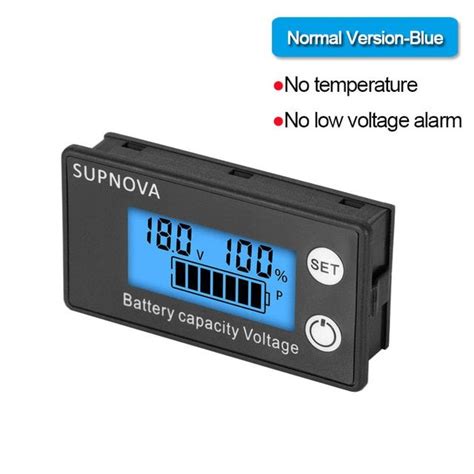 Battery Capacity Indicator Dc Voltmeter Dc V V Lead Acid Lithium