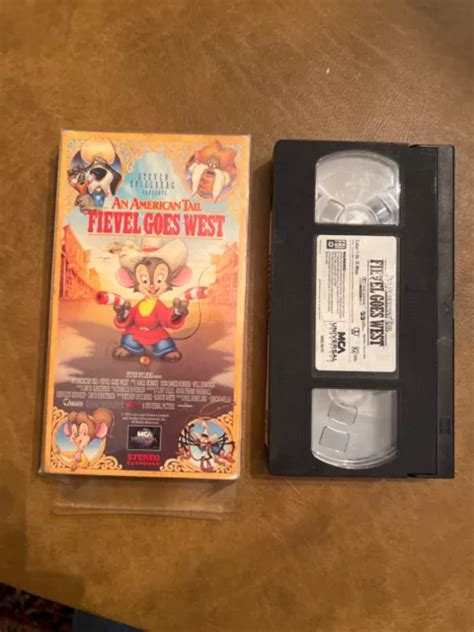 AN AMERICAN TAIL - Fievel Goes West VHS 1991 $5.76 - PicClick CA