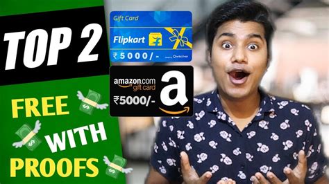 Top Apps Live Redeem Gift Cards Free Amazon Flipkart Gift