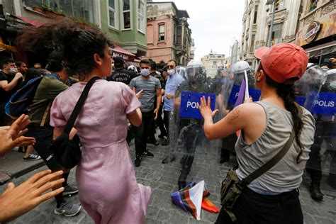 Turkish Police Fire Tear Gas To Disperse Pride March In Istanbul