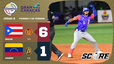 Score MX On Twitter Los IndiosLBPRC De Puerto Rico Se