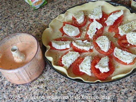 Tarte Aux Tomates Et Fromage De Chèvre Cuisine Gourmande De Carmencita