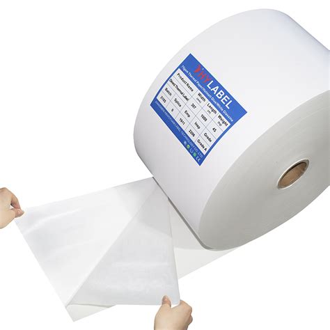 Top Coated Self Adhesive Direct Thermal Label Material In Jumbo Roll