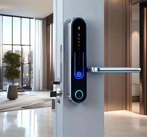 door security system equipment  modern smart handle premium ai