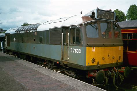 British Railways Class 25 Diesel Locomotive D7633 Bridgno Flickr